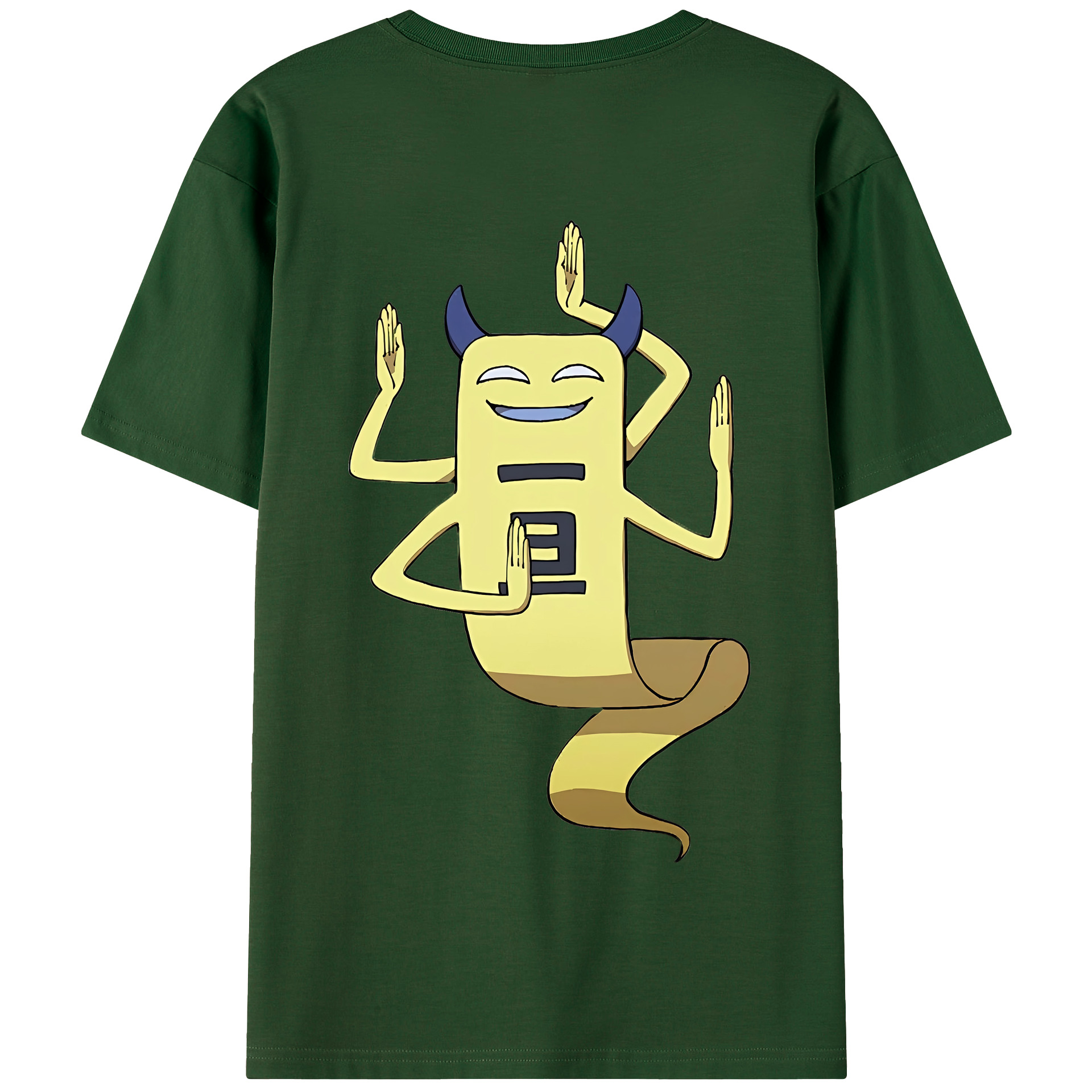 （画像用） 妖怪ウォッチ Yo-kai Watch 綿100％半袖Tシャツ（背面プリント）